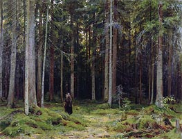 Ivan Shishkin | Countess Mordvinov's Forest | Giclée Canvas Print