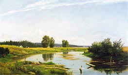 Ivan Shishkin | Landscape with a Lake | Giclée Canvas Print