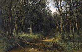 The Dark Wood | Ivan Shishkin | Painting Reproduction
