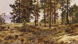 Ivan Shishkin | On a Sandy Soil, c.1889/90 | Giclée Canvas Print
