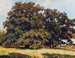 Ivan Shishkin | Mordvinovskie Oaks, 1891 | Giclée Canvas Print