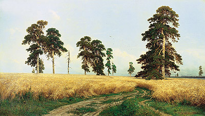 Rye, 1878 | Ivan Shishkin | Giclée Leinwand Kunstdruck