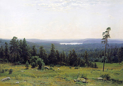 Woodland Vistas, 1884 | Ivan Shishkin | Giclée Canvas Print