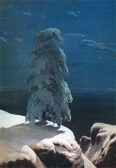 Im wilden Norden ..., 1891 | Ivan Shishkin | Giclée Leinwand Kunstdruck