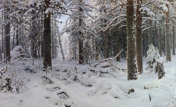 Winter, 1890 | Ivan Shishkin