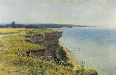 On the Shore of the Gulf of Finland, 1889 | Ivan Shishkin | Giclée Leinwand Kunstdruck