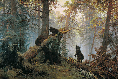 Morgen im Kiefernwald, 1889 | Ivan Shishkin