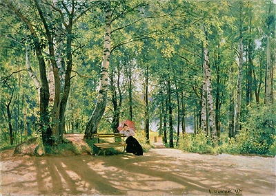 At the Summer Cottage, 1894 | Ivan Shishkin | Giclée Canvas Print