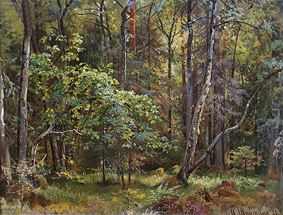 Forest, 1887 | Ivan Shishkin | Giclée Leinwand Kunstdruck