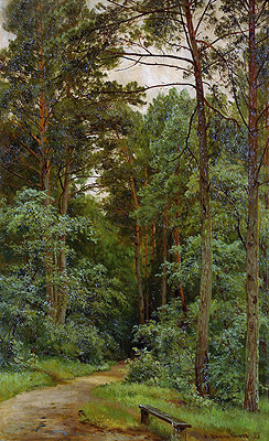 Ivan Shishkin | In the Woods, 1893 | Giclée Canvas Print