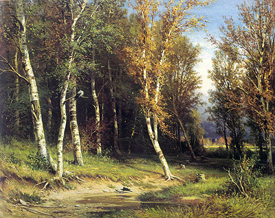 Wald vor dem Sturm, 1872 | Ivan Shishkin