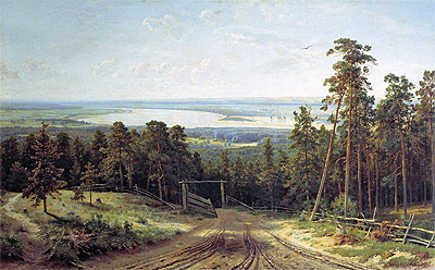 Kama bei Jelabuga, 1895 | Ivan Shishkin
