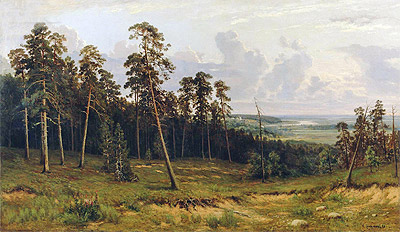 Ivan Shishkin | The Edge of the Forest, 1878 | Giclée Canvas Print