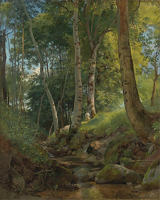 Der Bach, n.d. | Ivan Shishkin