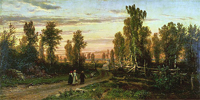 Evening, 1871 | Ivan Shishkin