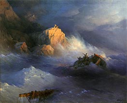 Shipwreck | Aivazovsky | Painting Reproduction