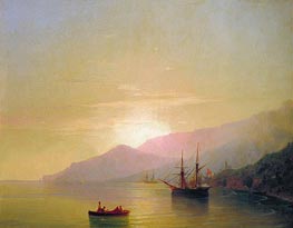 Schiffe vor Anker | Aivazovsky | Gemälde Reproduktion