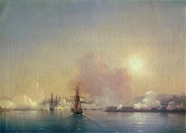 Arrival into Sevastopol Bay | Aivazovsky | Painting Reproduction
