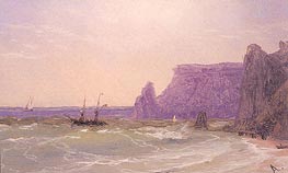 Sea off the Cliffs, n.d. von Aivazovsky | Leinwand Kunstdruck