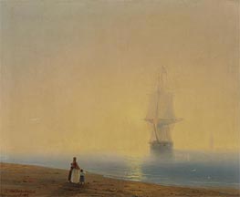 The Return, n.d. von Aivazovsky | Leinwand Kunstdruck