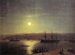 Constantinople, 1874 by Aivazovsky | Canvas Print