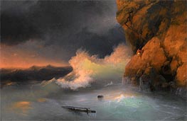 The Survivor | Aivazovsky | Gemälde Reproduktion