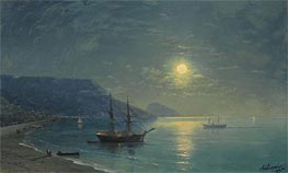 Abends auf der Krim | Aivazovsky | Gemälde Reproduktion