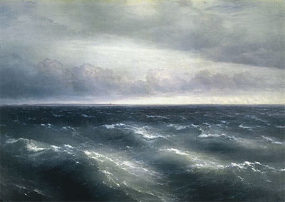 The Black Sea, 1881 | Aivazovsky | Giclée Canvas Print