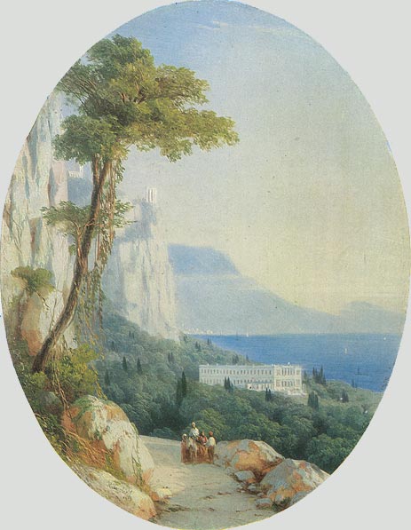 Oreanda, 1858 | Aivazovsky | Giclée Leinwand Kunstdruck