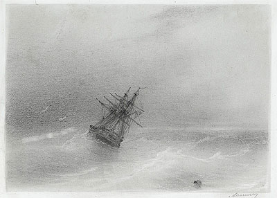 High Seas, n.d. | Aivazovsky | Giclée Paper Art Print