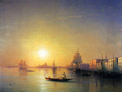 Venice, 1874 | Aivazovsky | Giclée Leinwand Kunstdruck