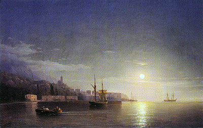 Yalta, 1853 | Aivazovsky | Giclée Leinwand Kunstdruck