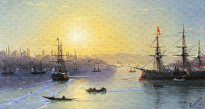 Constantinople, n.d. | Aivazovsky | Giclée Canvas Print