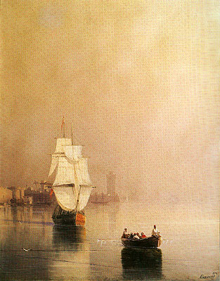 Rhodes, 1874 | Aivazovsky | Giclée Canvas Print