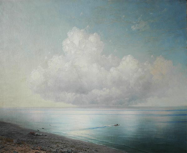 Gruppe von Wolken, 1889 | Aivazovsky | Giclée Leinwand Kunstdruck