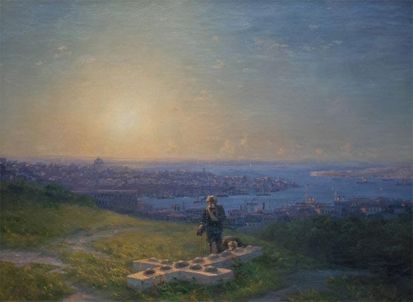 Malakhov Kurgan, 1893 | Aivazovsky | Giclée Leinwand Kunstdruck