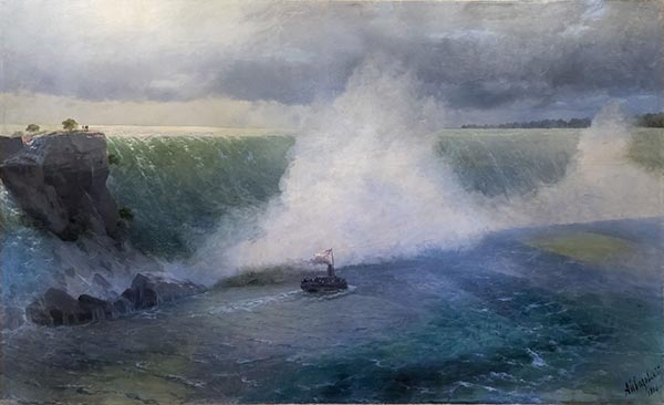 Niagara Falls, 1900 | Aivazovsky | Giclée Canvas Print