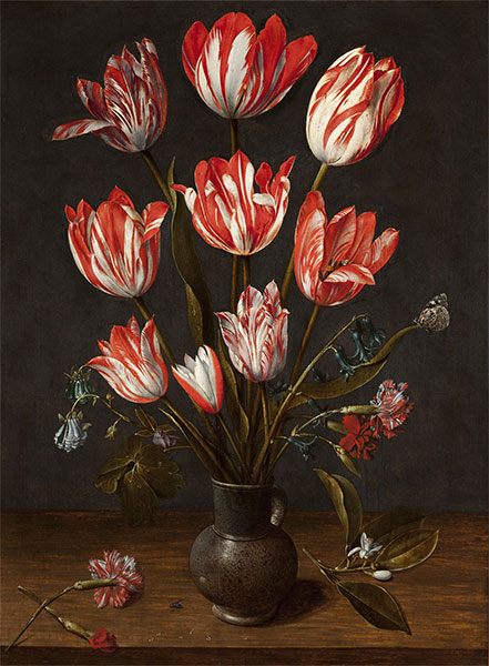 Tulips in a Vase, c.1610 | Jacob van Hulsdonck | Giclée Canvas Print