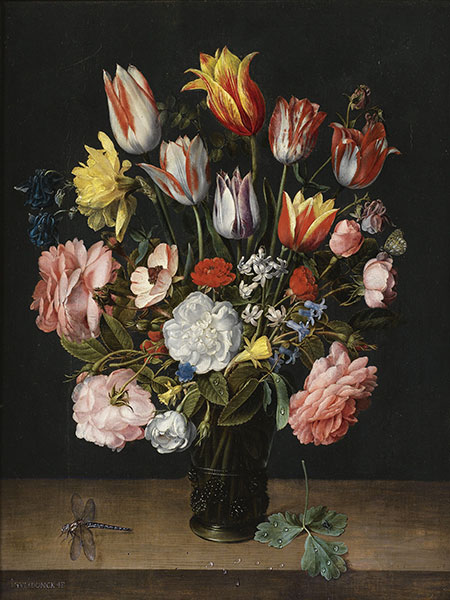 Jacob van Hulsdonck | A Still Life of Tulips, c.1615 | Giclée Canvas Print