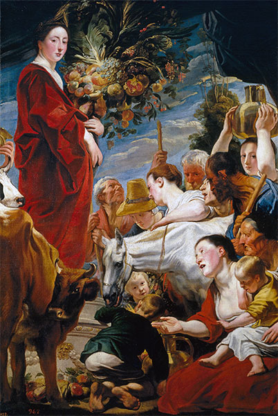 Offering to Ceres, c.1619 | Jacob Jordaens