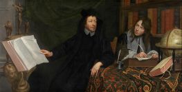 Portrait of a Theologue and his Secretary, 1668 by Jacob van Oost | Giclée Canvas Print