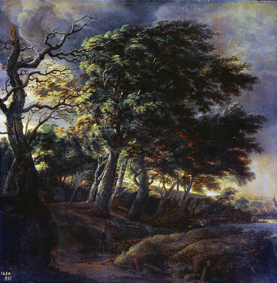 Landschaft, 1650 | Ruisdael