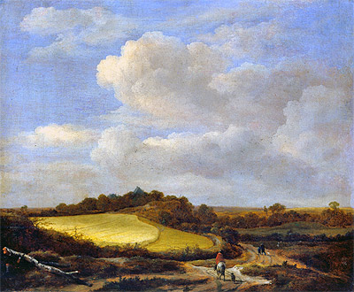 The Wheatfield, n.d. | Ruisdael | Giclée Leinwand Kunstdruck