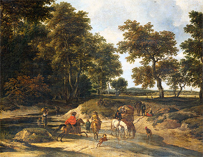 The Benefits, 1682 | Ruisdael | Giclée Leinwand Kunstdruck