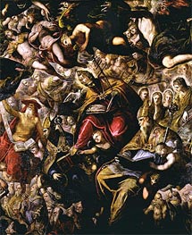 Paradise (detail) | Tintoretto | Painting Reproduction