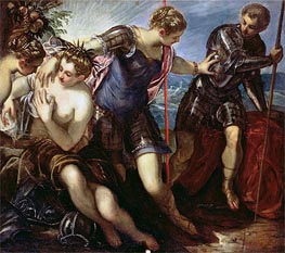 Tintoretto | Minerva Repelling Mars | Giclée Canvas Print