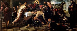 Tintoretto | The Supper at Emmaus, Undated | Giclée Canvas Print