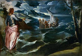 Tintoretto | Christ at the Sea of Galilee | Giclée Canvas Print