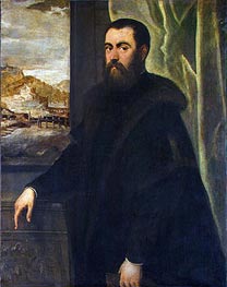Portrait of a Venetian Senator | Tintoretto | Painting Reproduction