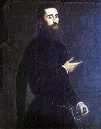 Tintoretto | Portrait of a Genoese Nobleman | Giclée Canvas Print